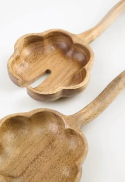 Salatbestikk natur - 31,5 cm