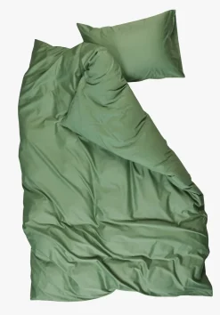 Sateng sengesett grønn - 140x200 cm