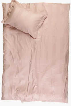 Sateng sengesett pudderrosa - 140x200 cm