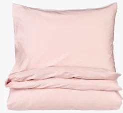 Sateng sengesett pudderrosa - 140x200 cm