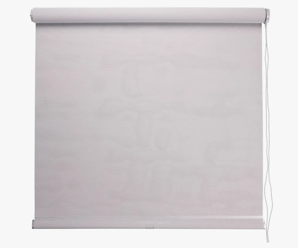 Screen rullegardin lys grå - 80x250 cm