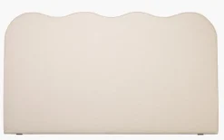 Sengegavl beige - 197x7x113 cm