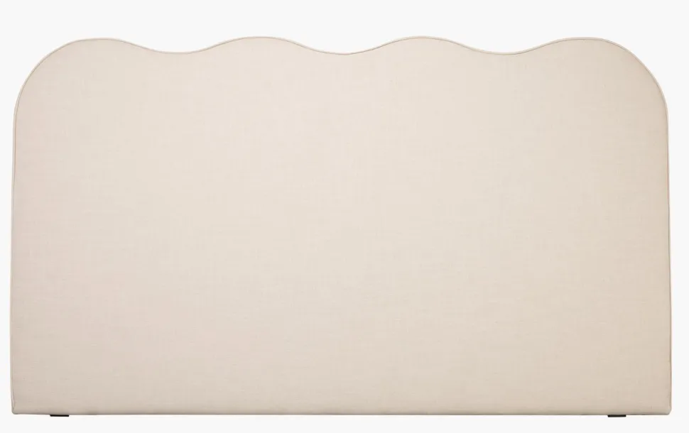 Sengegavl beige - 197x7x113 cm
