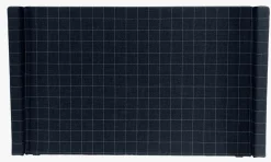 Sengegavl multi svart - 150 cm