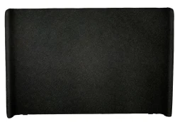 Sengegavl svart - 150 cm