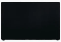 Sengegavl svart - 180x120x8 cm