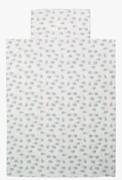 Sengesett blå - 65x80 35x40cm