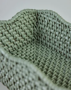 Serviettkurv grønn - 24,5x15x7,5 cm