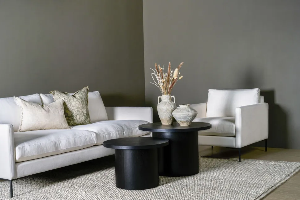 Setetrekk pakke 3 seter hvit - 60x60x60 cm