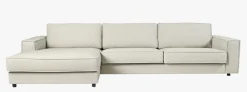 Setetrekk pakke 3 seter sjeselong venstreke natur - 60x60x60 cm