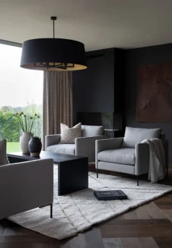 Setetrekk pakke loungestol lys grå - 40x40x60 cm