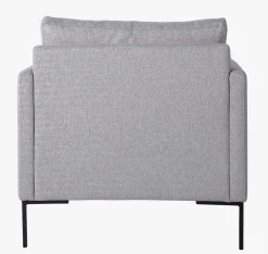 Setetrekk pakke loungestol lys grå - 40x40x60 cm