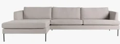 Setetrekk pakke sjeselong venstre beige - 60x60x60 cm