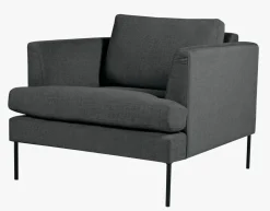 Setetrekkpakke loungestol grå - 40x40x60 cm