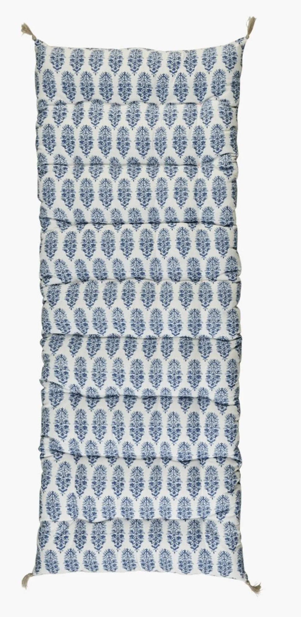 Sittepute blå - 60x140x7 cm