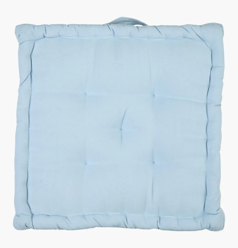 Sittepute lys blå - 45x45x7 cm