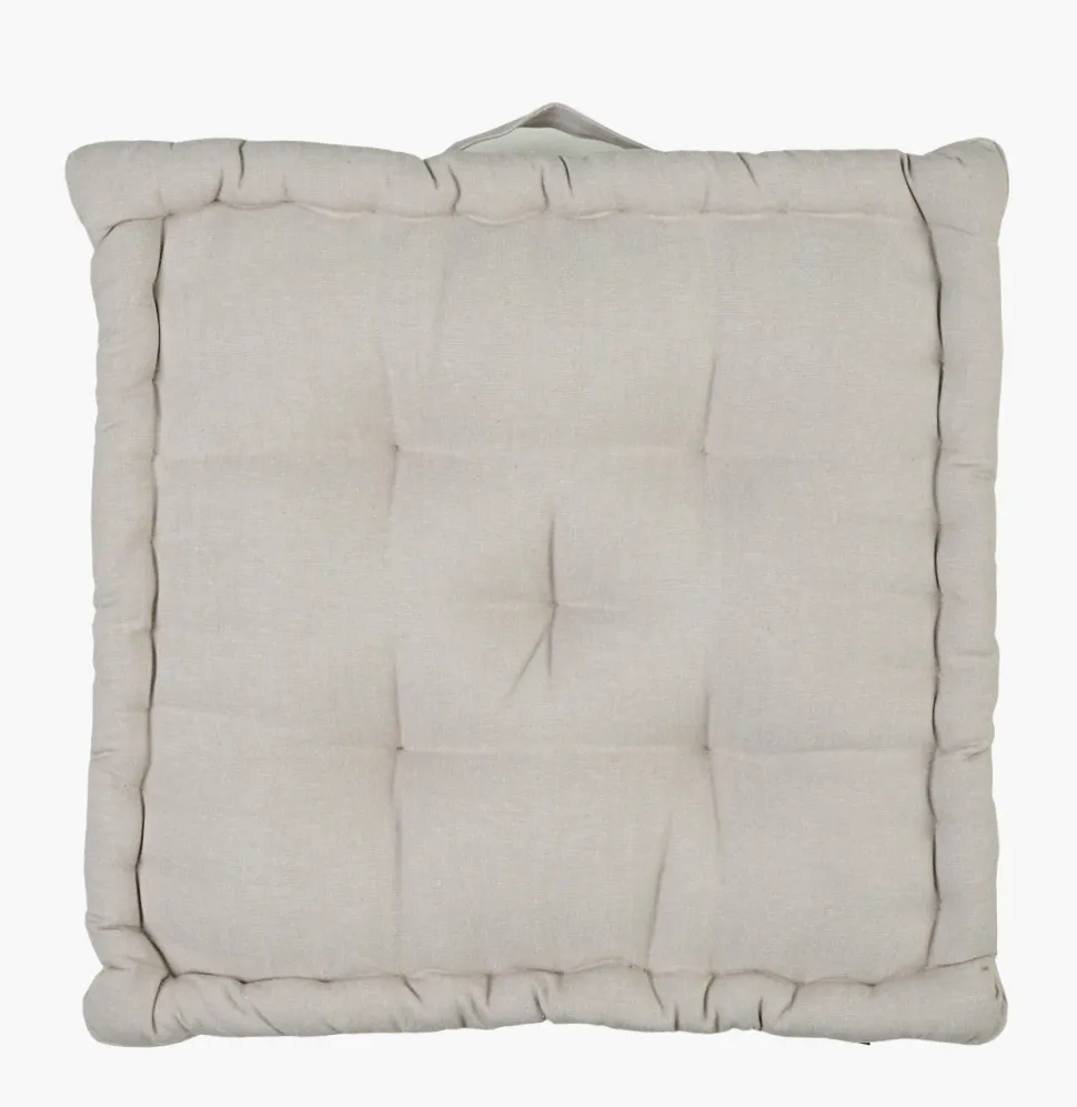 Sittepute taupe - 45x45x7 cm