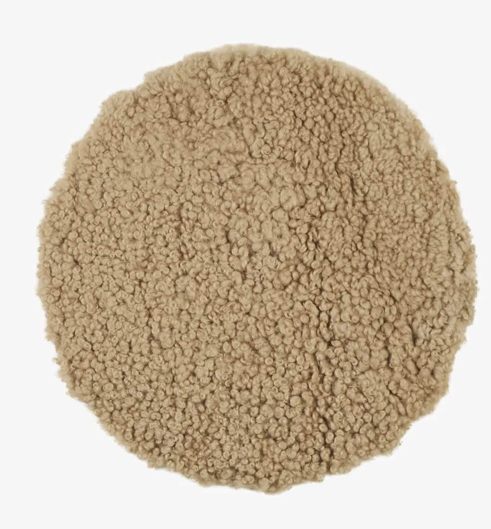 Sitteunderlag karamell - ø34 cm