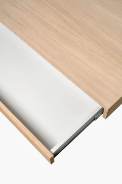Skrivebordsmodul med skuff natur - 100x60x8 cm
