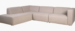 Sofa beige - 293x227x73 cm