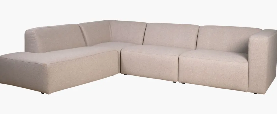 Sofa beige - 293x227x73 cm