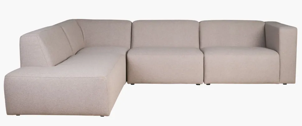 Sofa beige - 293x227x73 cm