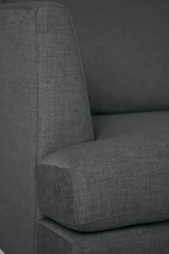 Sofa åpen ende høyre grå - 269x220x80 cm