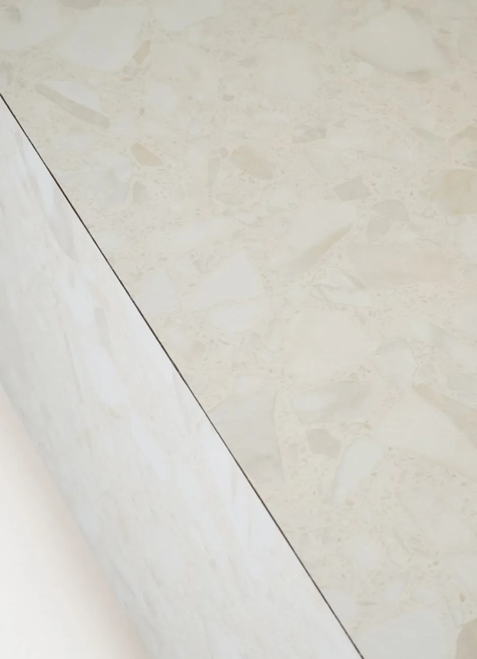 Sofabord multi beige - 75x75x35 cm
