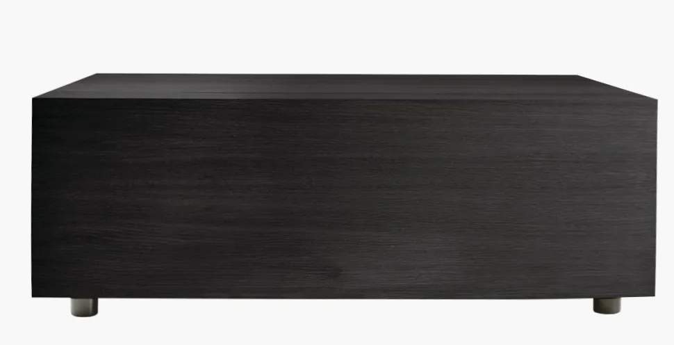 Sofabord svart - 75x75x35 cm