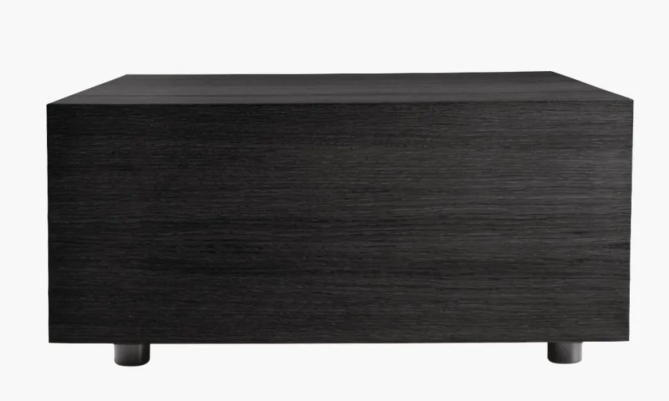 Sofabord svart - 75x75x35 cm