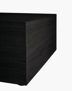Sofabord svart - 75x75x35 cm