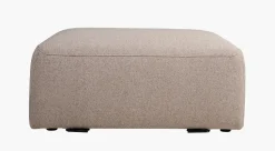 Sofamodul puff small beige - 93x64x44 cm