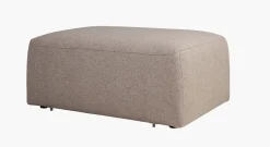 Sofamodul puff small beige - 93x64x44 cm