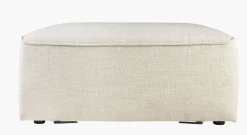 Sofamodul puff small natur - 93x64x44 cm