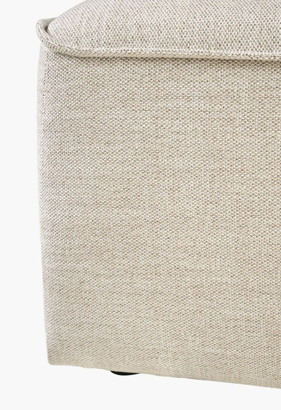 Sofamodul puff small natur - 93x64x44 cm