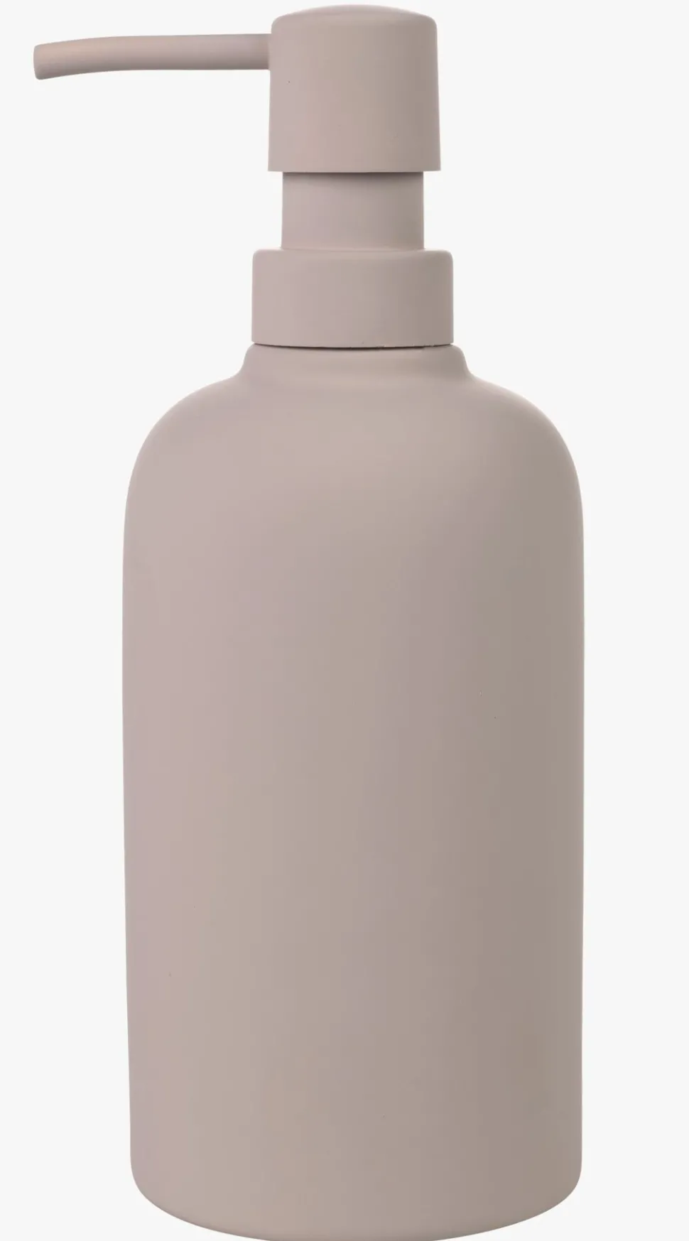 Såpedispenser sand - 7,6x7,6x15,3 cm