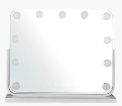 Speil hvit - 42x50x12 cm