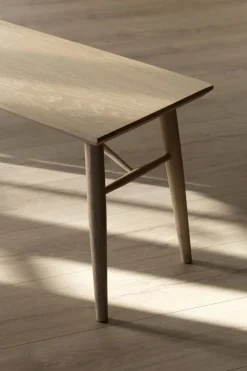 Spisebenk natur - 40x190x45 cm