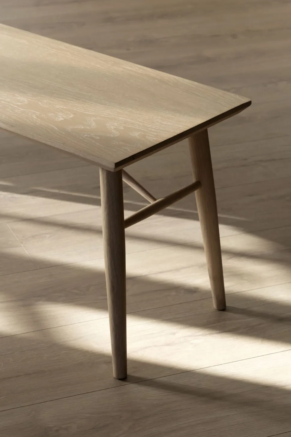 Spisebenk natur - 40x190x45 cm