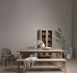 Spisebenk natur - 40x190x45 cm