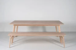 Spisebenk natur - 40x190x45 cm