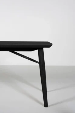 Spisebenk svart - 40x190x45 cm