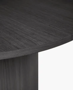 Spisebord svart - ø 127 cm
