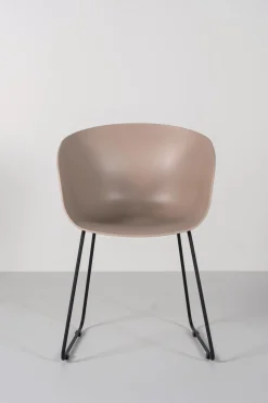Spisestuestol beige - 55x52x79 cm