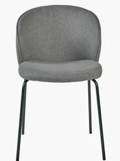 Spisestuestol grå - 57x49.5x80 cm