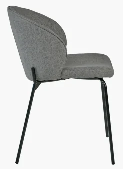 Spisestuestol grå - 57x49.5x80 cm