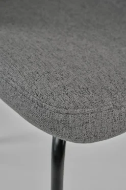 Spisestuestol grå - 57x49.5x80 cm