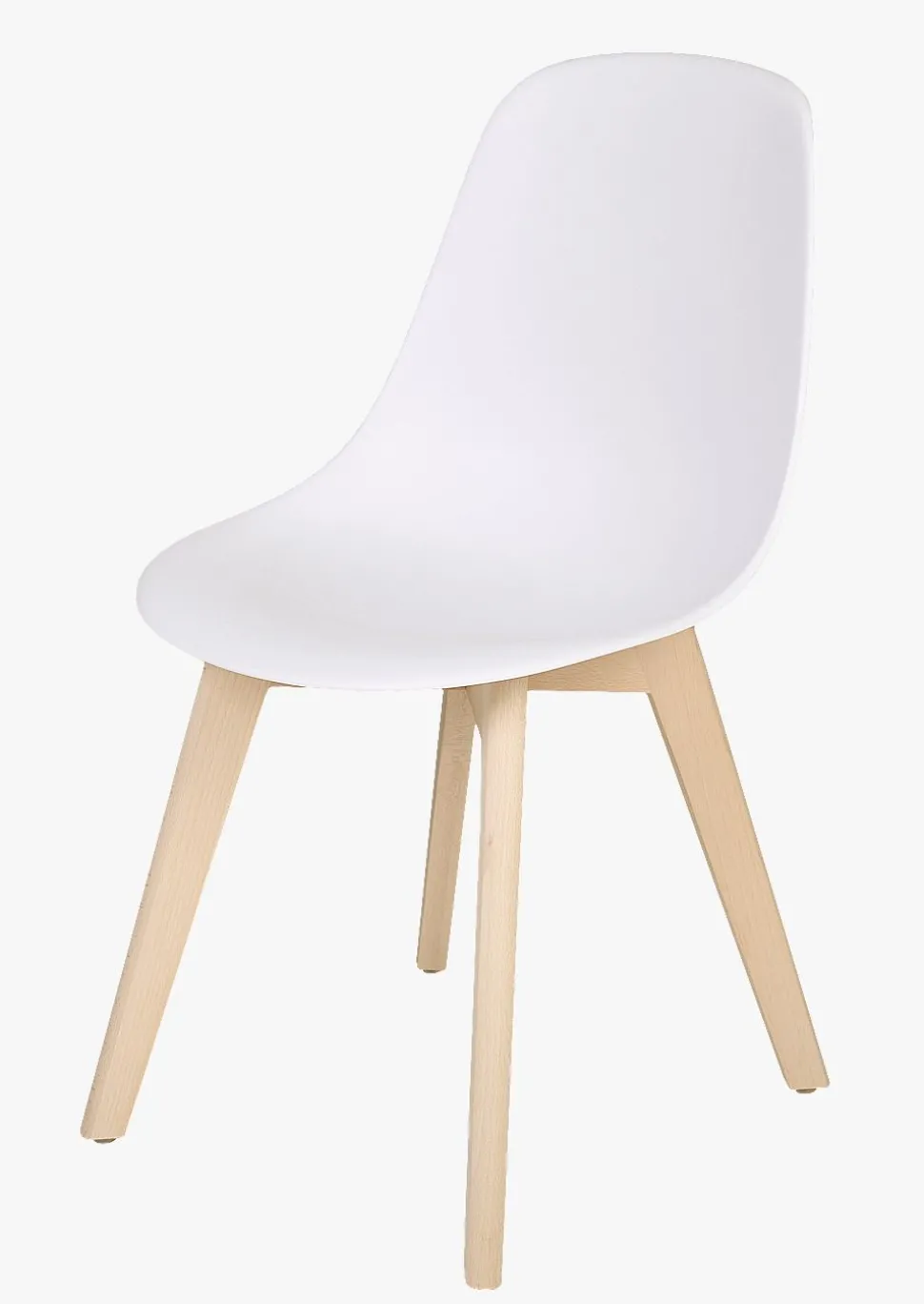 Spisestuestol hvit - 46x52,5x82 cm