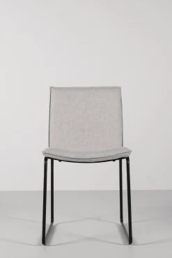 Spisestuestol lys beige - 56x82x46 cm