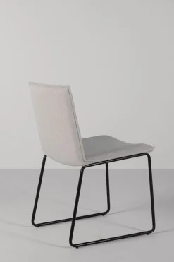 Spisestuestol lys beige - 56x82x46 cm